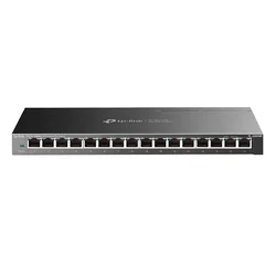 Hub Switch Tp-link TL-SG116E 16 Puertos Gigabit 1000Mbps - Gris