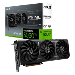 Placa de Video Asus Prime NVIDIA GeForce RTX 5060 Ti OC 16GB GDDR7 - PRIME-RTX5060TI-O16G