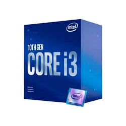 Procesador Intel Core i3-10105F Socket LGA 1200 4 Core 8 Threads 3.7GHz y 4.4GHz Turbo Cache 6MB