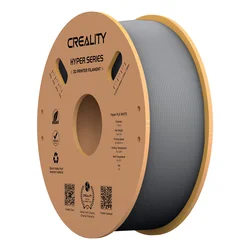 Filamento Creality Hyper-PLA 1Kg 1.75mm para Impresora 3D - Gris