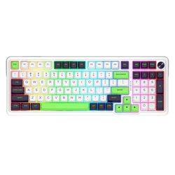 Teclado Gamer Redragon Eisa Max K686WBG RGB Wired - Blanco