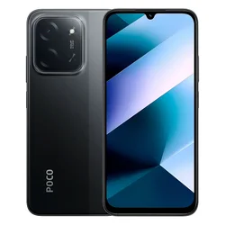 Smartphone Xiaomi Poco C85 Global 128GB 6GB RAM Dual SIM Pantalla 6.9" - Negro (Parlante Slim) (Sellado Pequeño)