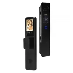 Fechadura Digital Satellite SL-82M Biometria - Negro