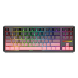 Teclado Gamer Redragon K728SP RGB Pro Antonium Inalámbrico Inglés - Rosa