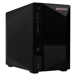 Servidor NAS Asustor AS3302T V2 Realtek RTD1619B 2 Baias - Negro