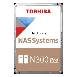 HD Toshiba N300 Pro NAS 22TB 3.5" SATA 3 7200RPM - HDWG82CXZSTB