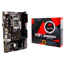 Placa Madre Afox IH81-MA5-V4 Socket LGA 1150 Chipset Intel H81 DDR3 Micro ATX