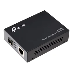 Conversor de Mídia TP-Link MC220L Gigabit - Gris