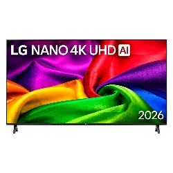 Smart TV LG Nano AI NU80 43NU800B 43" 4K Ultra HD webOS - Negro