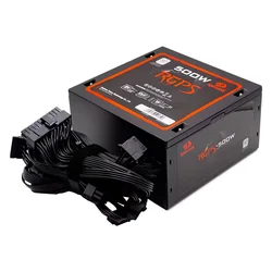Fuente Redragon RGPS ATX 500W 80 Plus Bronze - Negro (GC-PS001)
