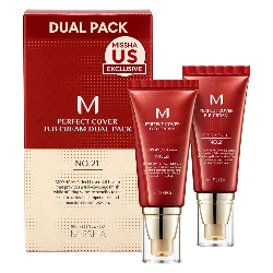 Kit BB Cream MISSHA M Perfect Cover Dual Pack Nº 21 Light