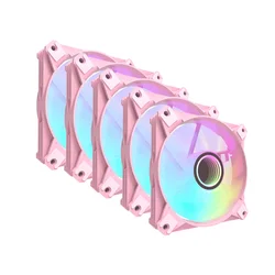 Fan para Gabinete darkFlash INF8 5 en 1 - Rosa