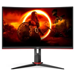 Monitor Gamer AOC C24G2 23.6" Full HD Curvo 165Hz IPS - Negro
