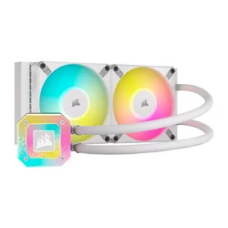 Water Cooler para Procesador Corsair iCue H100i Elite Capellix XT CW-9060072-WW RGB - Blanco