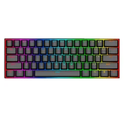Teclado Gamer Redragon Dragonborn K630RGB Switch Red USB-C - Negro