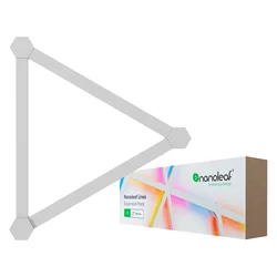 Painel LED Nanoleaf Lines Kit de Extensão NL59-E-0001LW-3PK RGB - 3 Paneles