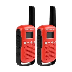 Walk Talk Motorola T-110 16MIL-25km - Negro Rojo