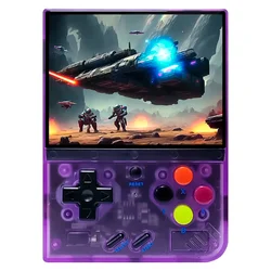 Consola Portátil Pocket Boy R33S 64GB Pantalla 3.5" - Violeta Transparente