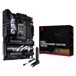 Placa Madre Asus Rog Crosshair X870E Hero WiFi DDR5 Socket AMD AM5 Chipset AMD X870E ATX