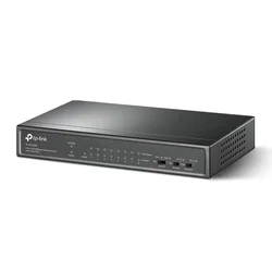 Hub switch TP-link TL-SF1009P 9 Puertos 100 Mbps POE+ - Negro