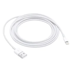 Cable Apple MD819FE/A Original USB para Lightning 2 Metros - Blanco