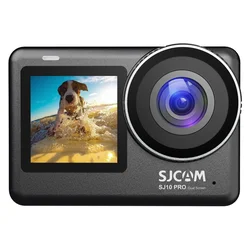 Cámara de Acción SJCAM SJ10 Pro 4K Ultra HD WiFi Pantalla dupla - Negro