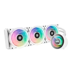 Water Cooler para Procesador darkFlash TR360 RGB - Blanco