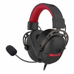Headset Gamer Redragon Aurora H376BR USB - Negro