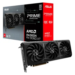 Placa de Video Asus Prime Radeon RX-9060XT 8GB GDDR6 - PRIME-RX9060XT-O8G