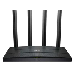 Router TP-Link Archer AX12 Wi-Fi 6 Dual Band AX1500 5 GHz 1201 Mbps Bivolt - Negro