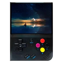 Consola Portátil Pocket Boy R33S 64GB Pantalla 3.5" - Negro Transparente