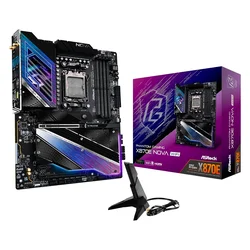 Placa Madre Asrock X870E Nova WiFi DDR5 Socket AM5 Chipset AMD X870E ATX
