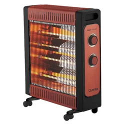 Aquecedor Eléctrico Quanta QTEEC220 Quartzo 2200W 220V - Rojo