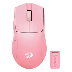 Mouse Gamer Redragon King Pro 1K M916P-PRO 26000 DPI USB-C - Rosa