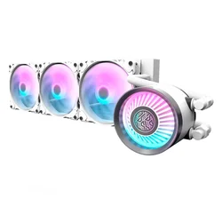 Water Cooler para Procesador Aigo darkFlash Nebula DN 360 ARGB - Blanco