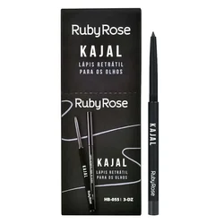 Lápiz Retrátil para Ojos Ruby Rose Kajal HB-055 - 36 Unidades