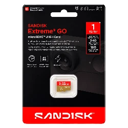 Tarjeta de Memoria Micro SD SanDisk Extreme GO 1TB 240Mbs - SDSQXGN-1T00-GN6MN