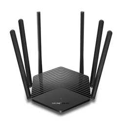 Router Mercusys MR50G WiFi Dual Band AC1900 5 GHz 1300 Mbps - Negro