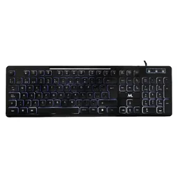 Teclado Mtek KB-7269L-PT USB Portugués - Negro