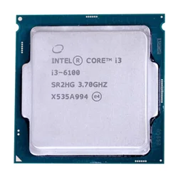 Procesador Intel Core i3-6100 Pull OEM Socket LGA 1151 2 Core 4 Threads Cache 3MB