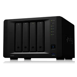 Servidor NAS Synology Deep Learning NVR DVA3221 DDR4 Intel Atom C3538 4 Baias - Negro