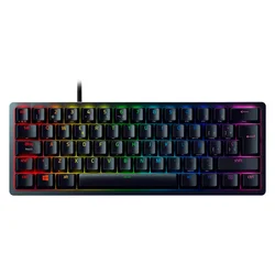 Teclado Gamer Razer Huntsman Mini RZ03-03392900-R311 Switch Purple Layout 60% - Negro