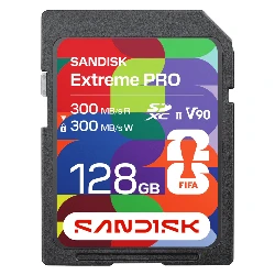Tarjeta de Memoria SD SanDisk Extreme Pro 128GB 300Mbs - SDSDXDM-128G-GN4IH