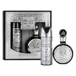 Kit Perfume Lattafa Fakhar Silver Eau de Parfum Masculino 100ml + Desodorante 200ml