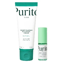 Crema Facial Purito Seoul Mighty Bamboo Panthenol 100ml + Sérum 15ml