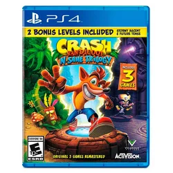 Juego Crash Bandicoot N. Sane Trilogy + 2 Bonus Levels GOTY para PS4