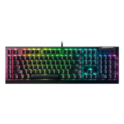 Teclado Razer Blackwidow V4 X RZ03-04700200-R3U1 RGB Switch Green - Negro
