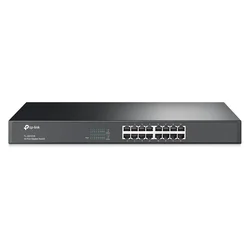 Hub Switch TP-Link TL-SG1016 16 Puertos Gigabit 1000Mbps - Negro