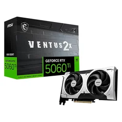 Placa de Video MSI MSI Ventus 2X OC Plus NVIDIA GeForce RTX-5060Ti 8GB GDDR7 - 912-V536