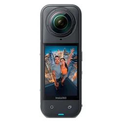 Cámara de Acción Insta360 X5 CINSAAHA 72MP WiFi + Bolso de Proteção - Negro